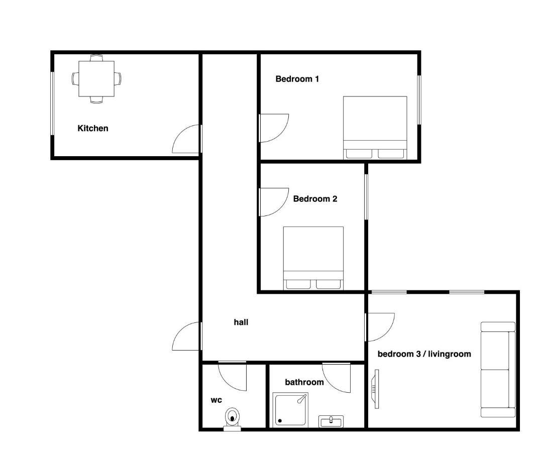 Lacplesa Downtown New 2-Bedroom Apartment Riga Exteriör bild